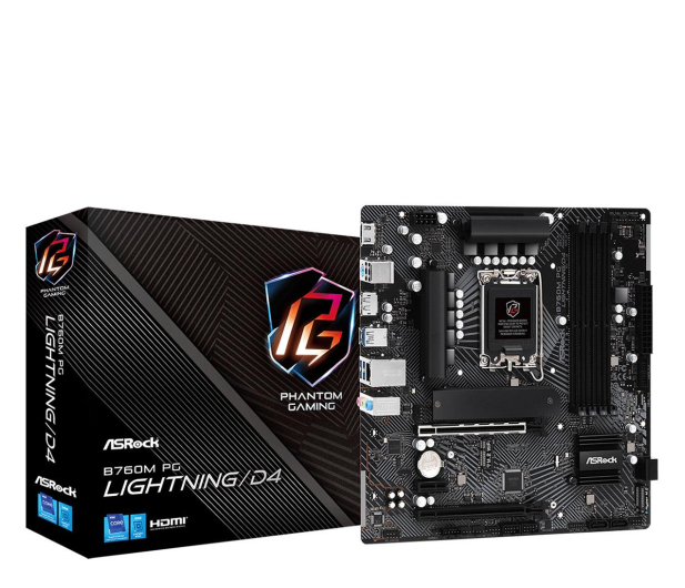 ASRock B760M PG LIGHTNING/D4 - 1244238 - zdjęcie